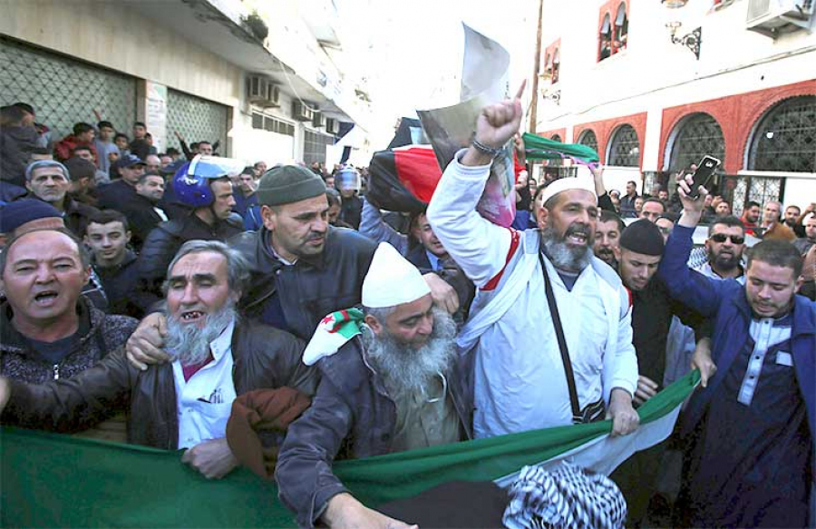 احتجاجات الجزائر دِفاعاً عن القدس