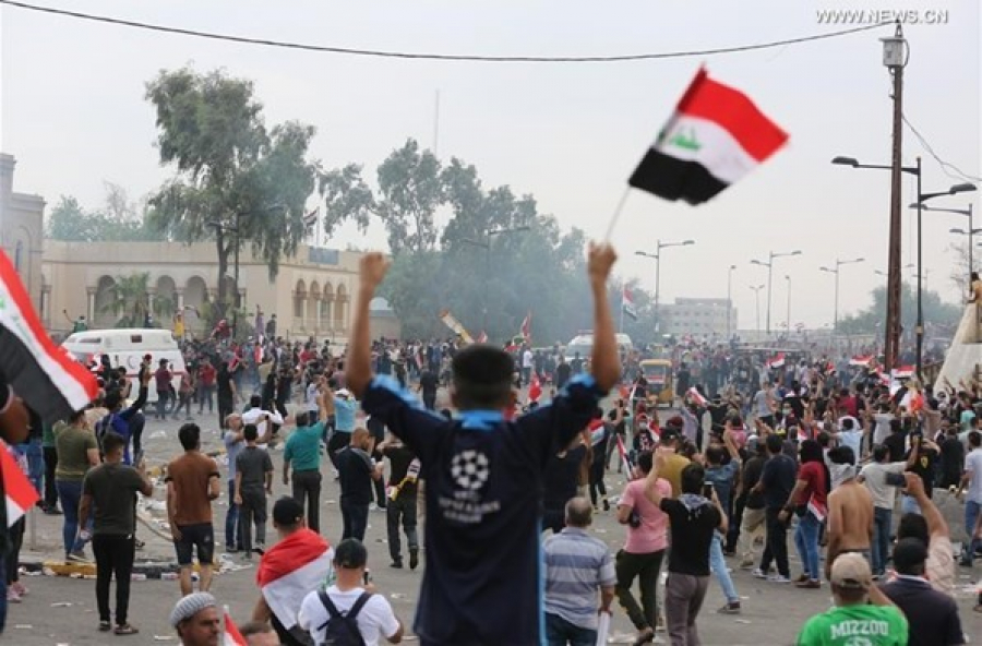 تجدّد التظاهرات الطالبية وسقوط كاتيوشا في بغداد