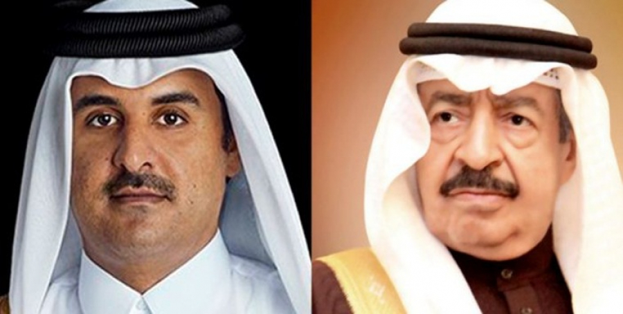 ما هي رسائل اتصال رئيس الوزراء البحريني بأمير قطر؟