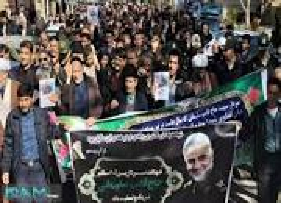 مسيرات حاشدة في المدن الايرانية دعما للحرس الثوري + صور