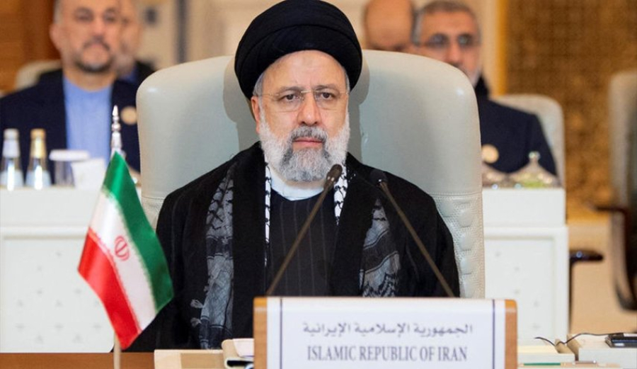 اول خطاب للرئيس الايراني ابراهيم رئيسي في الرياض