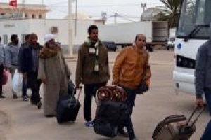 192 Egyptians flee Libya through Tunisia amid rising ISIL threat