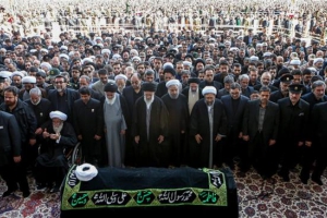 1000s attend Ayatollah Tabasi’s funeral in Mashhad