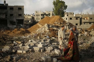 Homeless Palestinians suffering from impacts of Israeli war