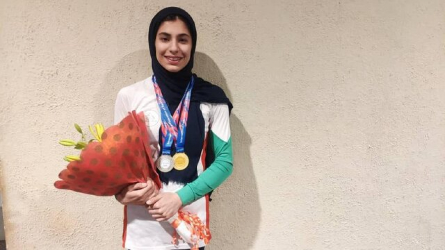 Iranian teenage claims IFSC Climbing Asian Youth Championship