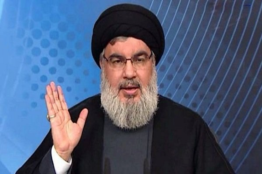 Hezbollah Chief Warns against US Plots in Region