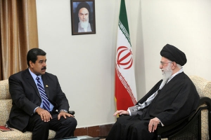 Ayatollah Khamene receives Venezuelan President Nicolas Maduro