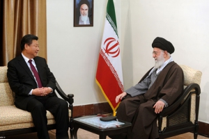 Ayatollah Khamenei meets with visiting Chinese president Xi Jinping