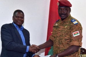 Burkina Faso military ruler reinstates constitution