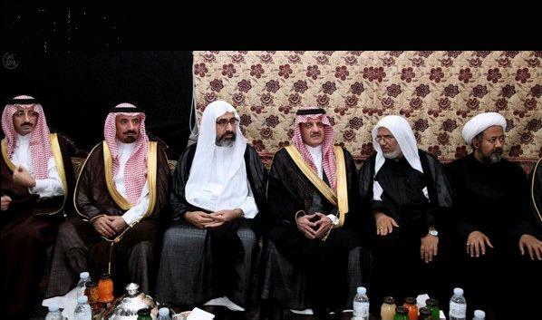 عیادت شاهزاده سعودی از مجروحان حمله تروریستی به عزاداران حسینی