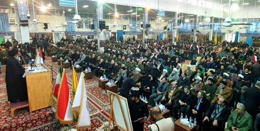 بزرگداشت سردار سلیمانی و ابومهدی در دمشق +تصاویر