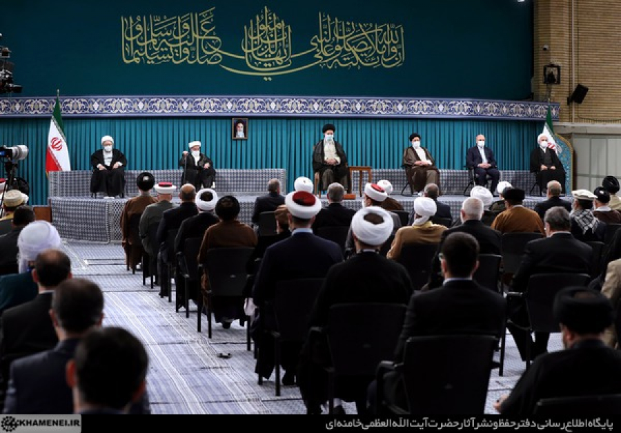 بیانات در دیدار میهمانان کنفرانس وحدت اسلامى‌ و جمعی از مسئولان نظام