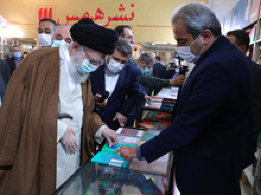 بیانات در مصاحبه با خبرنگار خبرگزاری صداوسیما در پایان بازدید از سی‌وچهارمین نمایشگاه کتاب تهران