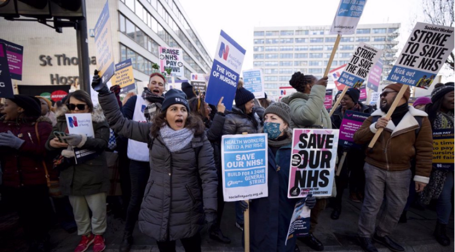 En Angleterre, les hôpitaux ont annoncé leur plus grande grève