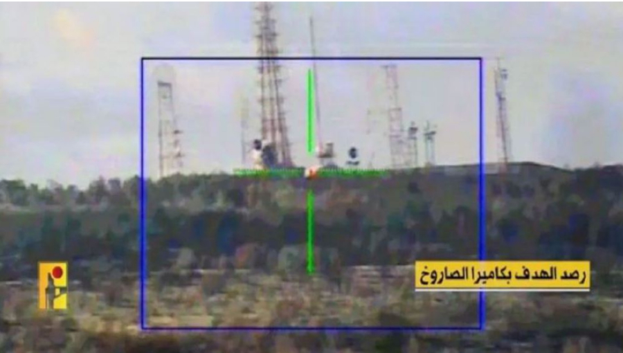 Le Hezbollah a lancé une attaque de missile contre des positions militaires israéliennes