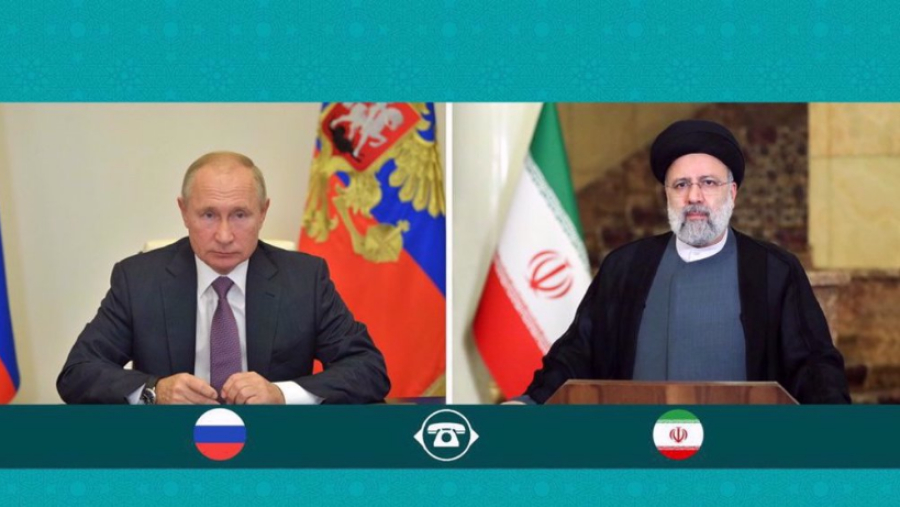 Raïssi et Poutine condamnent l'ingérence étrangère dans les affaires régionales