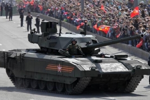 Londres paniqué par le char russe Armata
