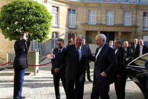 En tournée en Europe, M. Zarif est arrivé à Paris