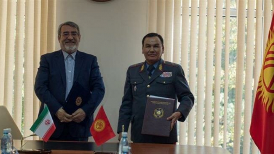 L’Iran et le Kirghizistan ont signé un accord de coopération sécuritaire