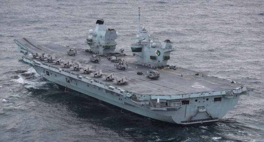 La Marine royale britannique retire le porte-avions HMS Queen Elizabeth des exercices de l’OTAN