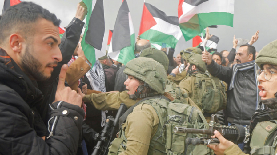 A la prochaine guerre balistique, quelle sera la stratégie cisjordanienne? Celle de ligne de feu ...