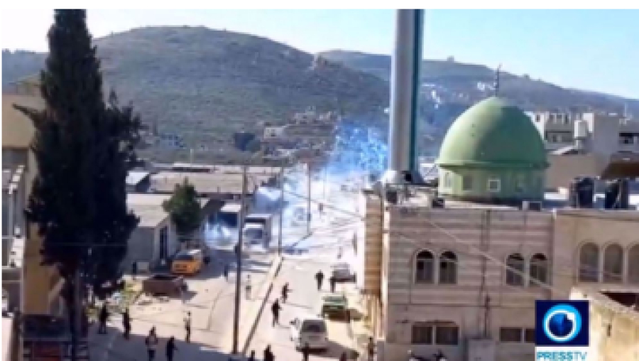 Naplouse : treize blessés alors que les forces israéliennes tirent des gaz lacrymogènes