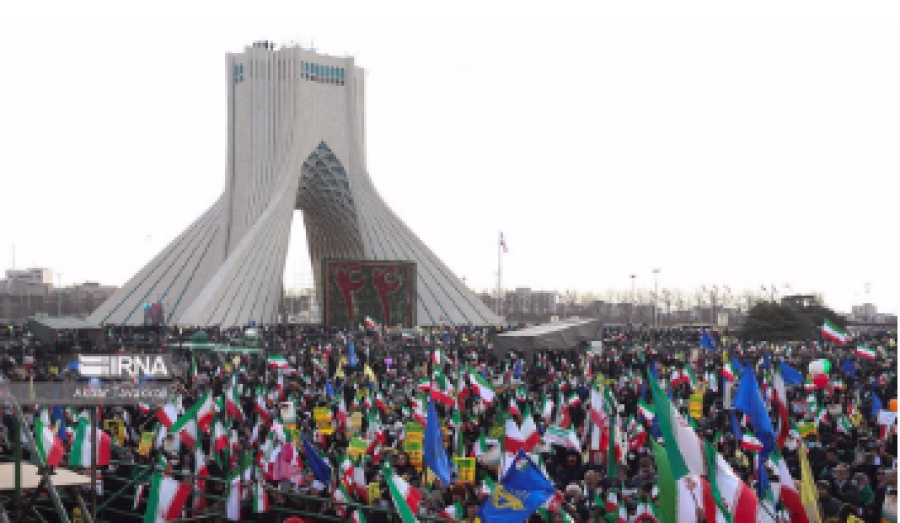 Iran : début de la marche grandiose marquant le 44e anniversaire de la Révolution islamique