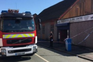 Manchester: une mosquée victime d&#039;un incendie criminel