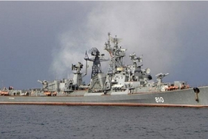Un navire de guerre russe vient d&#039;appareiller en direction du port de Tartous en Syrie