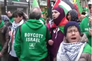 France: Manifestation contre la visite de Netanyahu