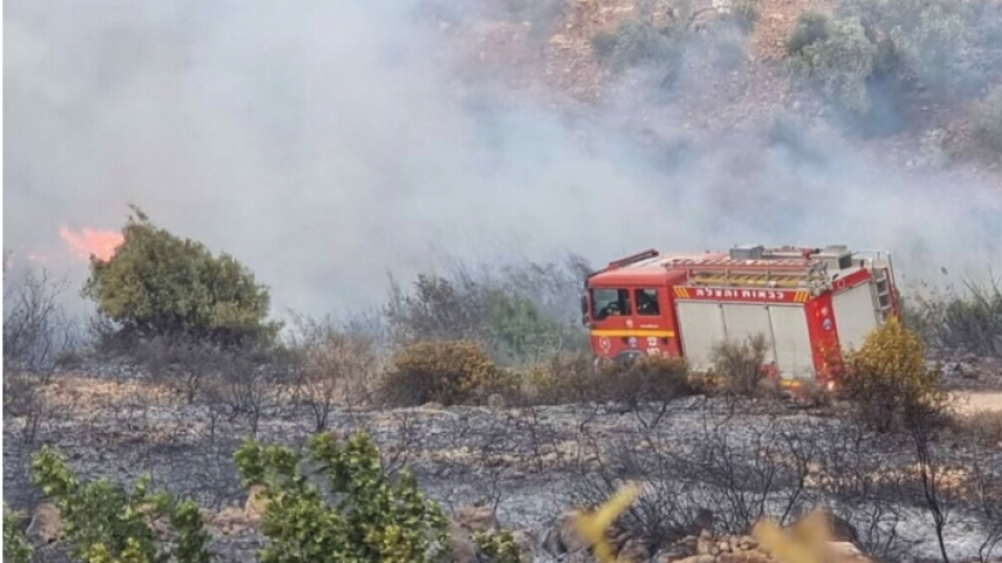 Graves incendies à Tel-Aviv et à Galilée