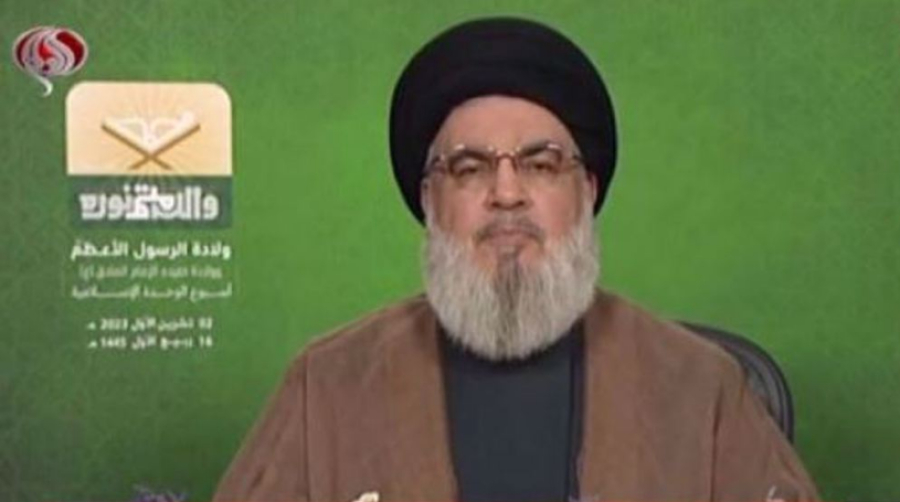 Discours du secrétaire général du Hezbollah à l’occasion de l’anniversaire de la naissance du Prophète