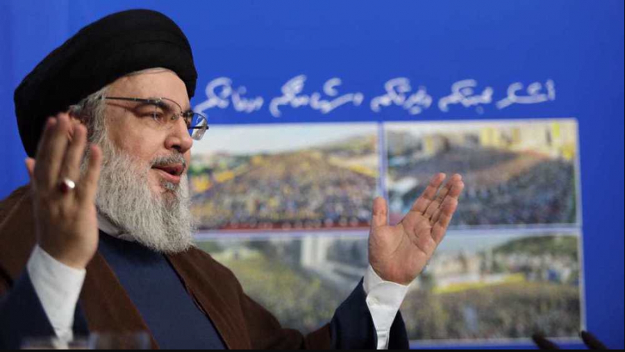 Nasrallah aux Libanais : &quot; Que personne n&#039;ait peur des Américains, le Hezbollah est là&quot;