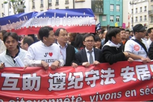 Manif anti française en Chine