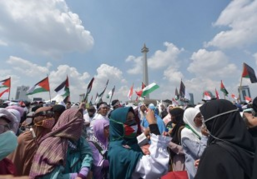 Indonésie : manifestation contre le transfert de l&#039;ambassade américaine à Al-Qods