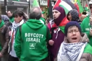 France: Manifestation contre la visite de Netanyahu