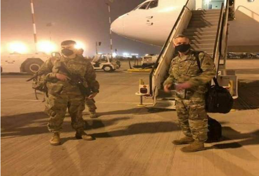 Retrait des forces américaines de la base aérienne d&#039;Erbil en Irak