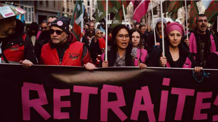 Le cinquième jour de mobilisation contre la réforme des retraites avec moins d&#039;affluence