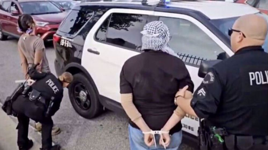 Des dizaines de protestataires aux États-Unis contre la guerre à Gaza arrêtés