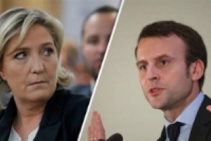 France: face-à-face Lepen/Macron