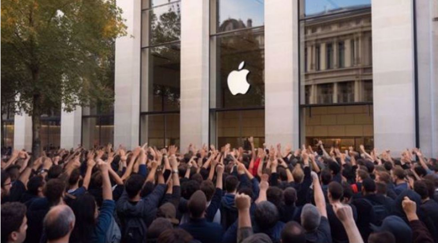 Les salariés d&#039;Apple France appellent à la grève avant le lancement de l&#039;iPhone 15