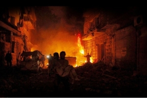 Syrie: Explosions dans une ville du nord