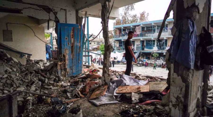 16 Gazaouïs tués dans une attaque contre une école de l&#039;UNRWA : le Hamas évoque un «horrible massacre»