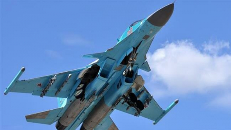 Les avions de combat russes frappent les positions des terroristes