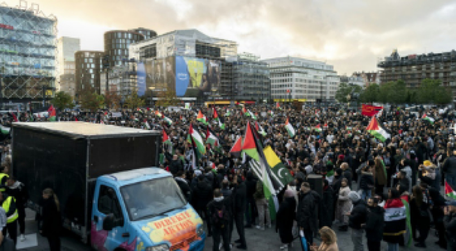 Manifestations pro-palestiniennes en Suisse, au Danemark et aux USA