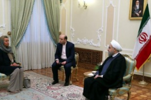 Iran : rencontre entre Rohani et Mogherini