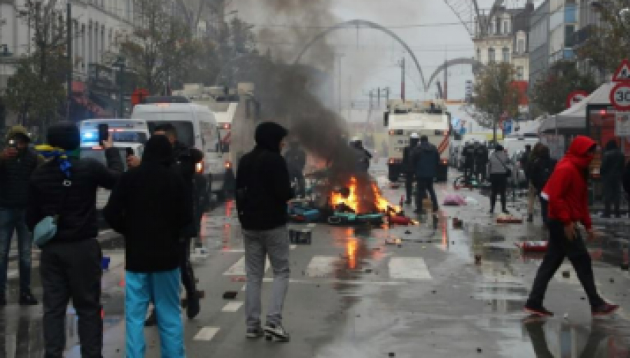 Bruxelles : violences en marge du match Belgique-Maroc