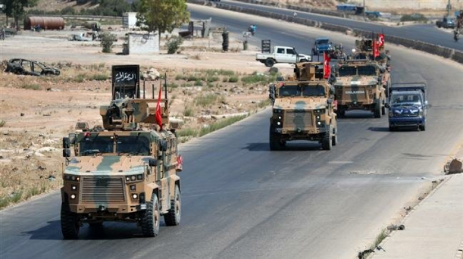 Un nouveau convoi militaire turc arrive à Idlib