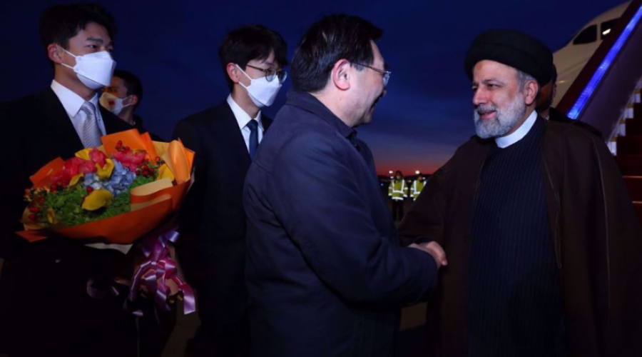 Le président iranien arrive en Chine pour une visite de trois jours