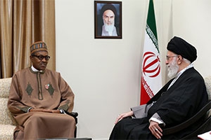 Rencontre du Guide suprême avec Mouhamadou Buhari, Président du Nigéria